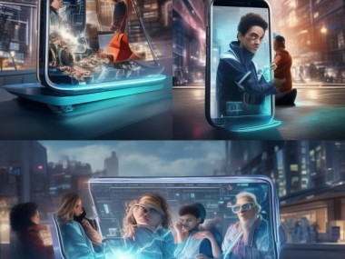 手机科技的无限可能—从时尚到社交，从娱乐到教育，科技改变着每个人的生活